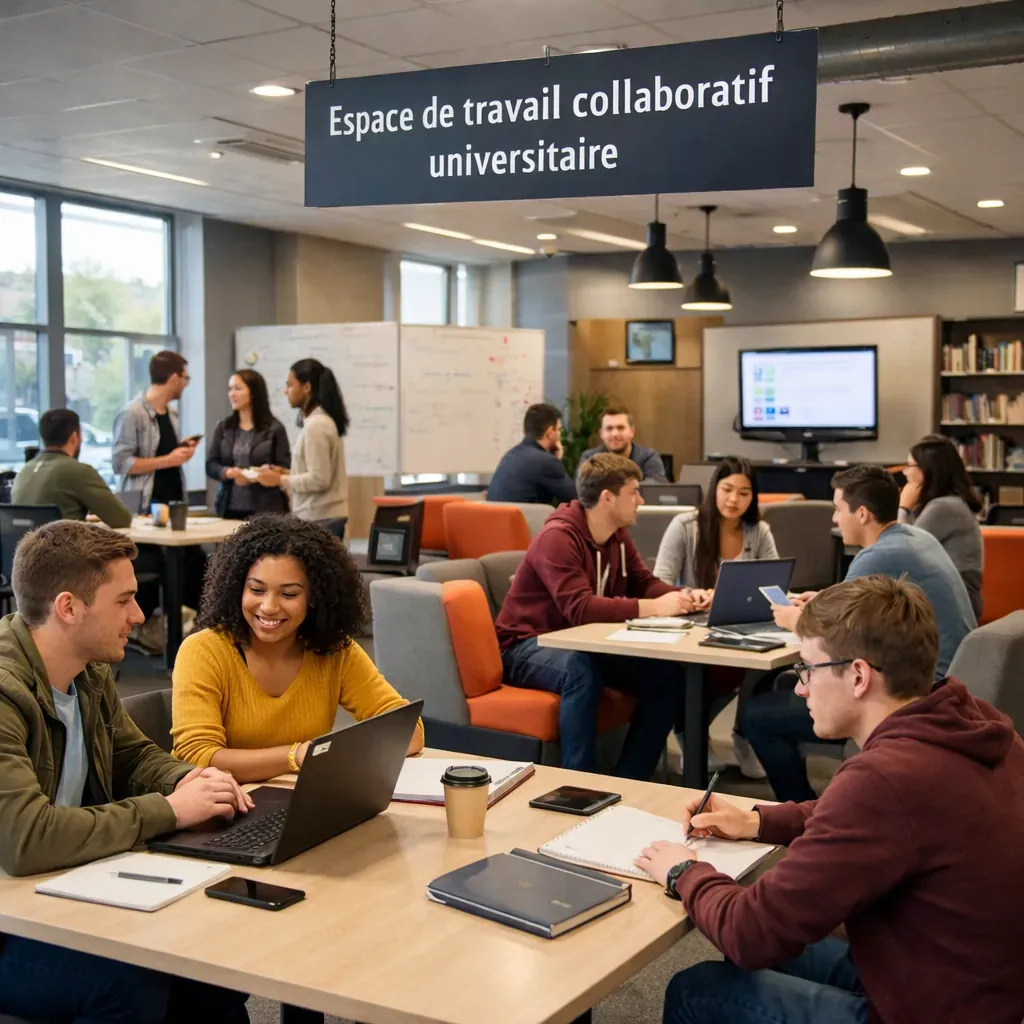 Espace de travail collaboratif universitaire
