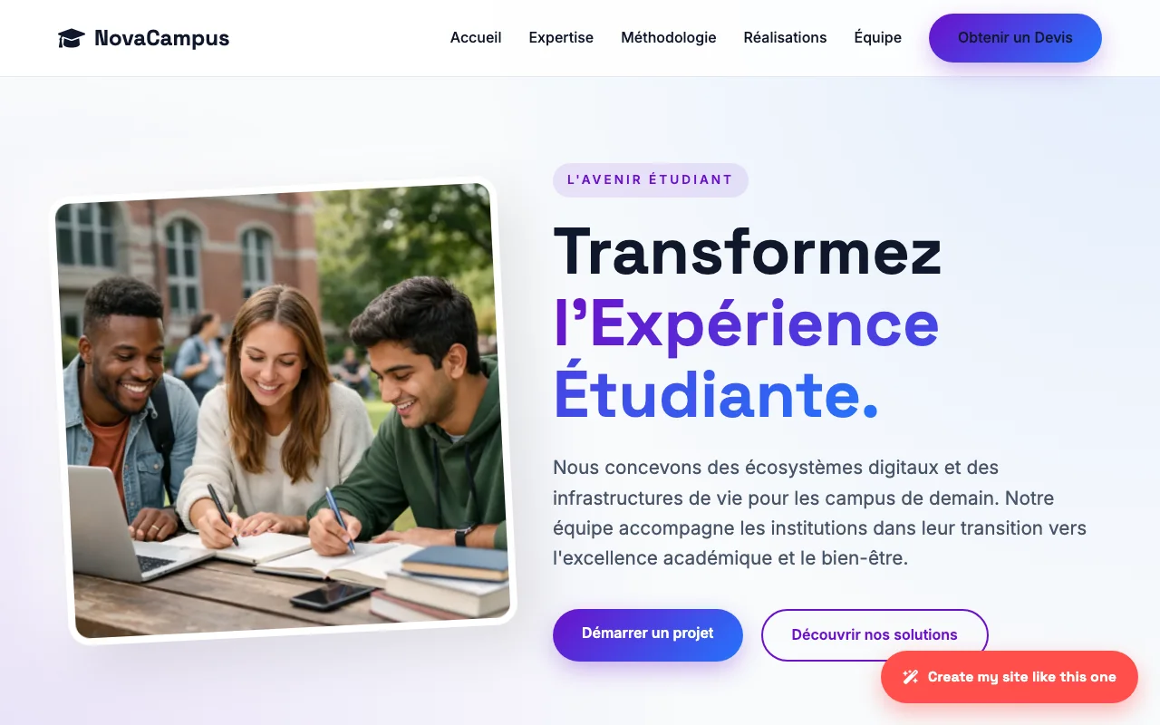 Business site — Startup