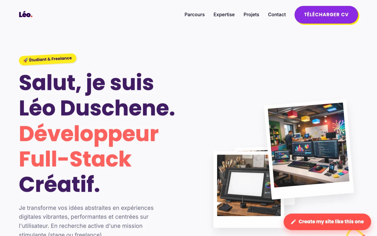 Professional CV — Agency
