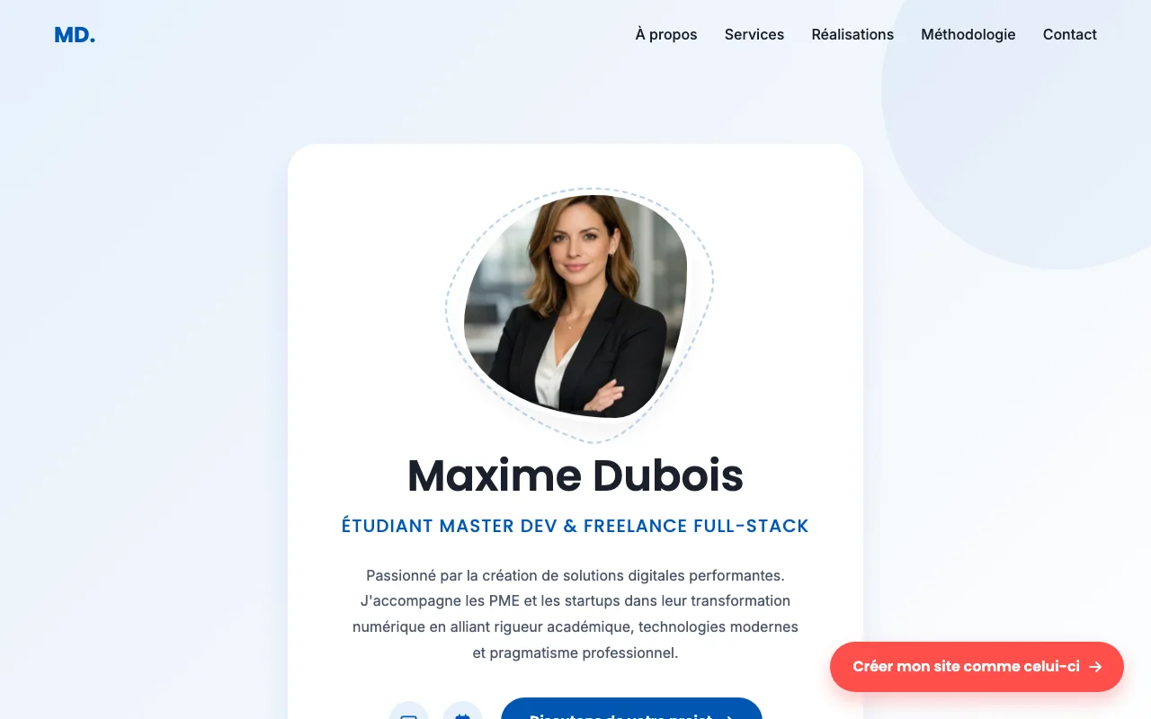 Freelance services — Boutique