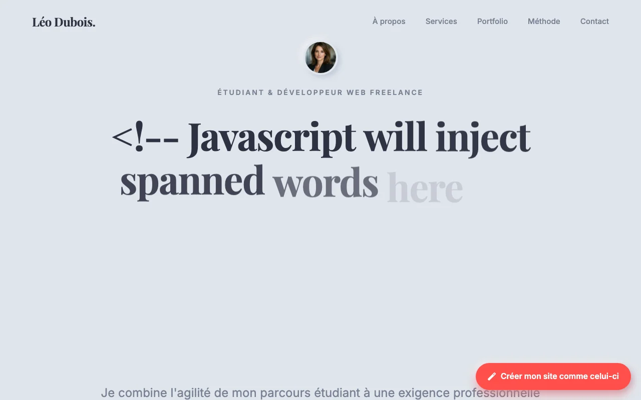 Freelance services — Editorial