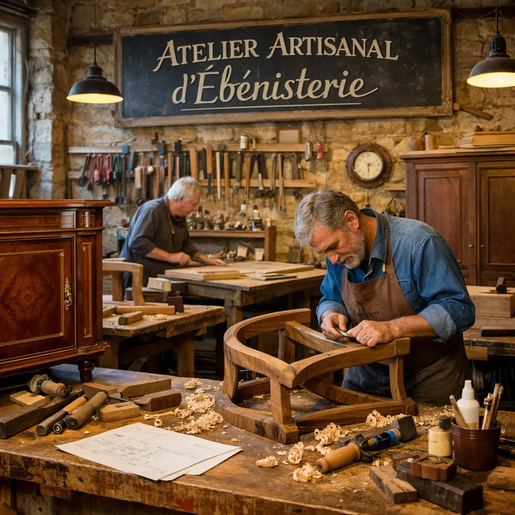 atelier artisanal d'ébénisterie