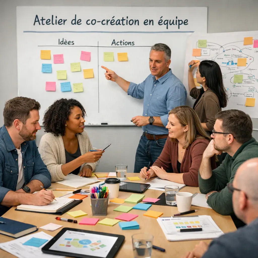 Atelier de co-création en équipe