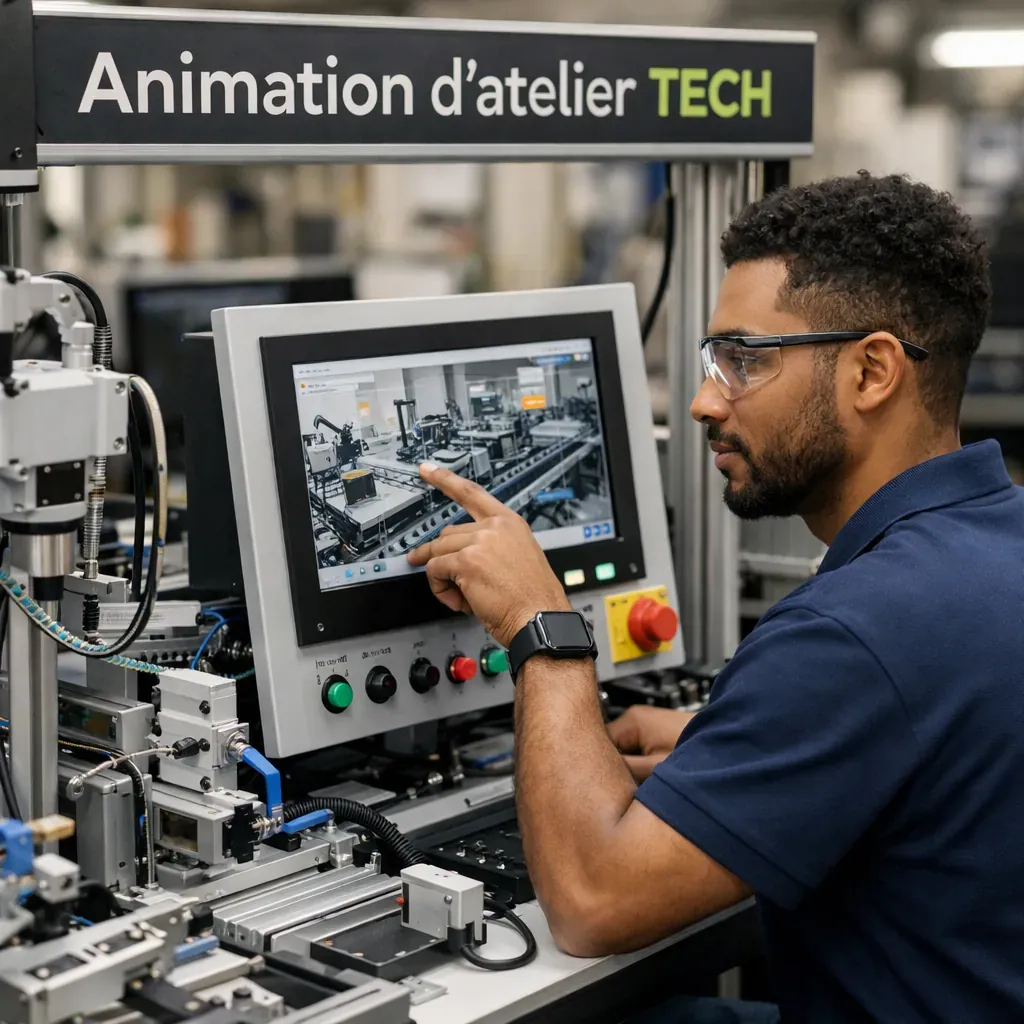 Animation d'atelier tech