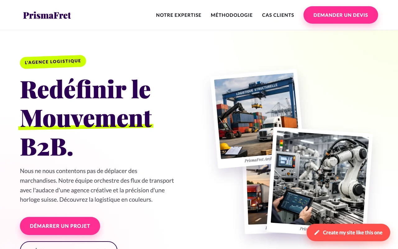 Business site — Agency
