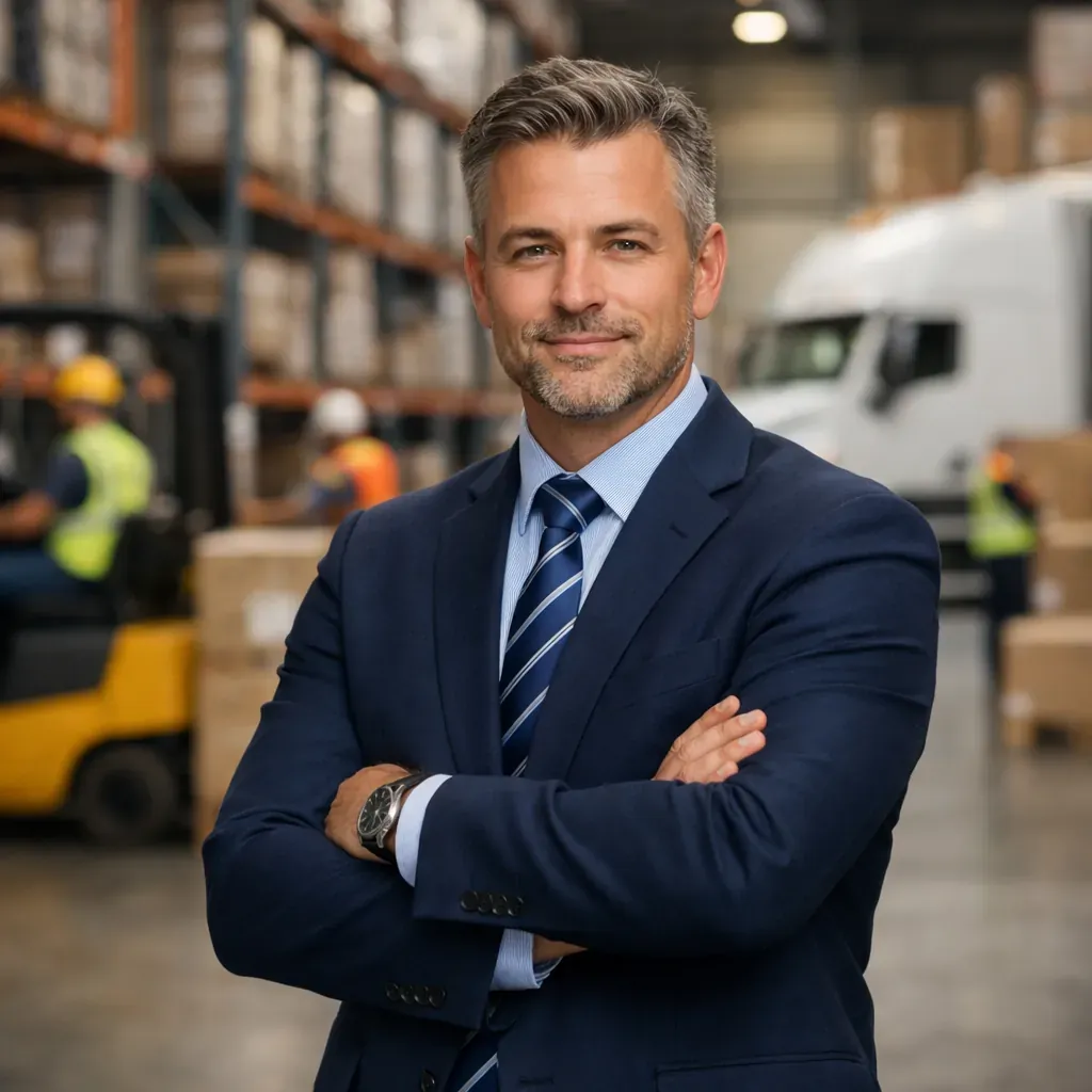 Executive representative of the logistics company