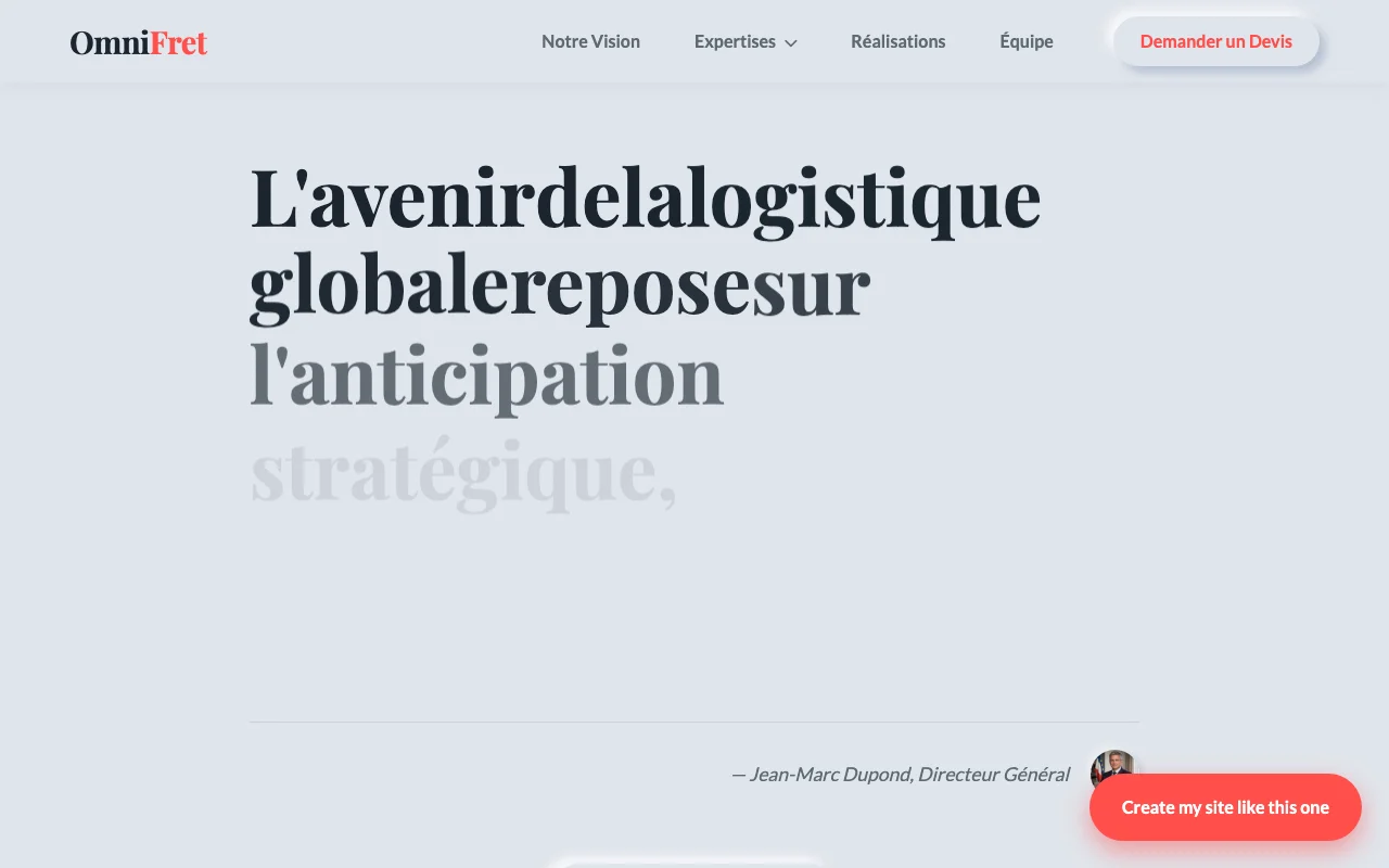 Business site — Manifesto