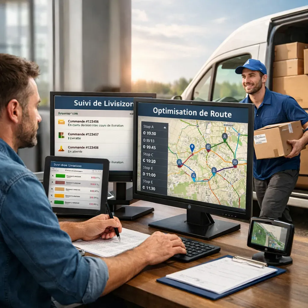 Suivi de livraison et optimisation de route