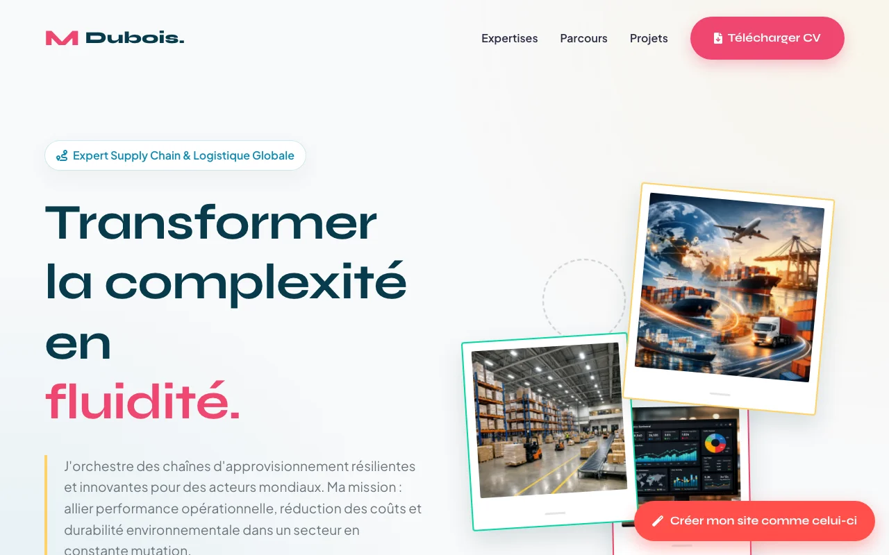 Professional CV — Agency