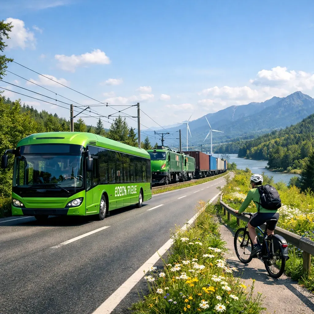 Transport vert et nature