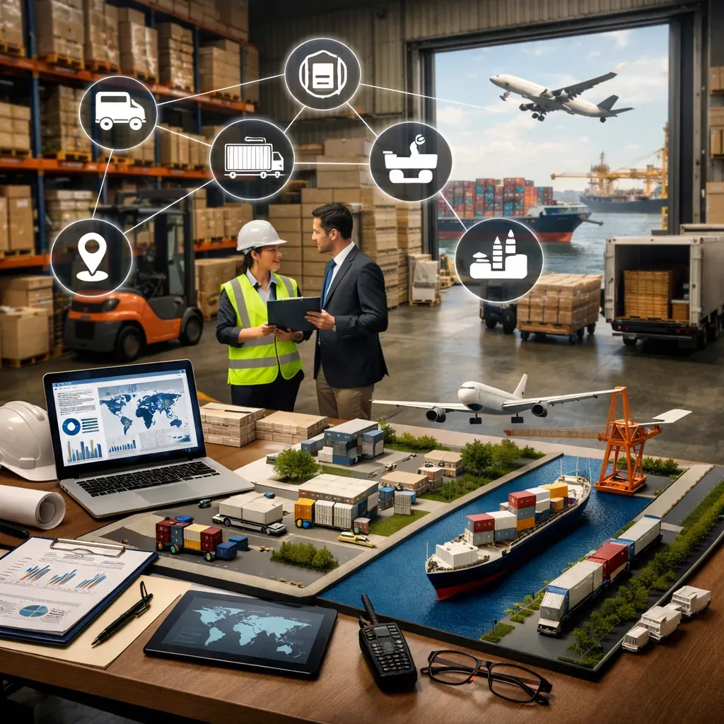 Environnement logistique conceptuel