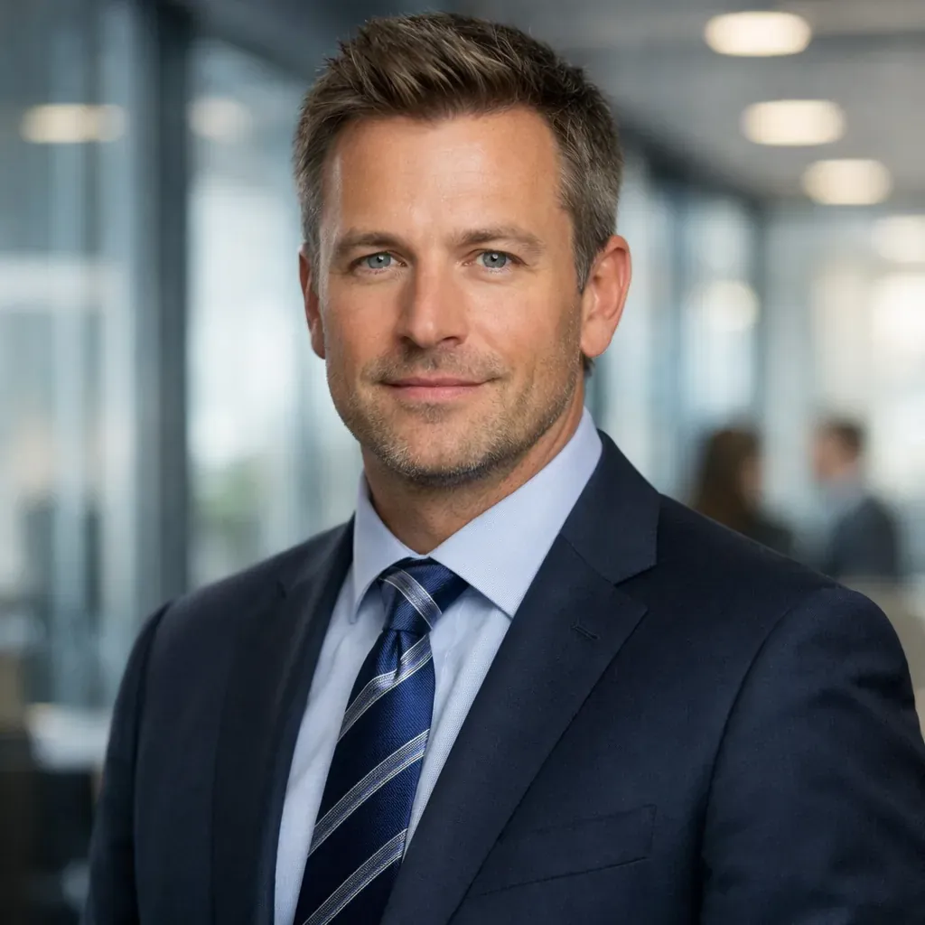 Portrait de consultant corporate