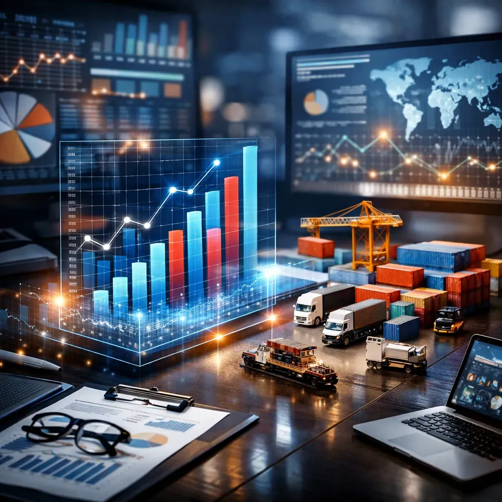 Représentation abstraite de l'analyse de données et de la logistique