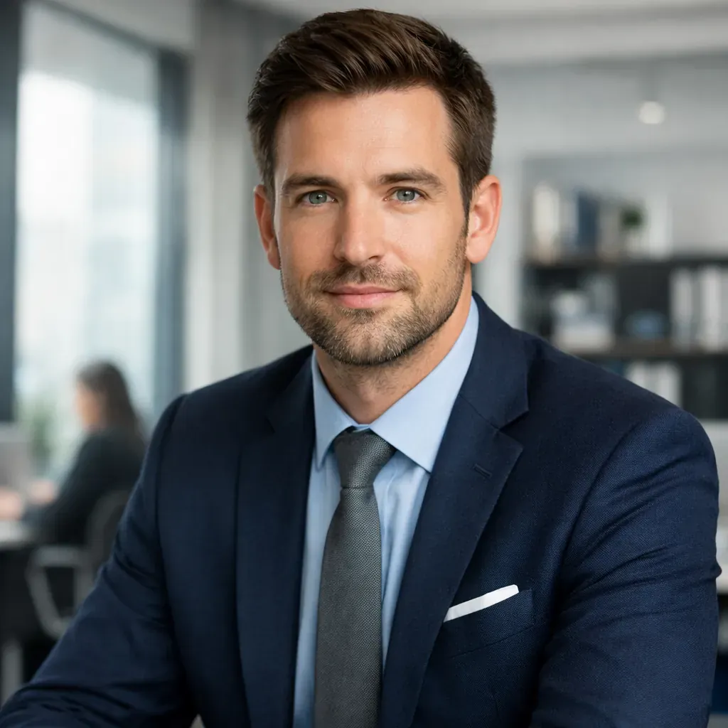 Portrait de consultant professionnel