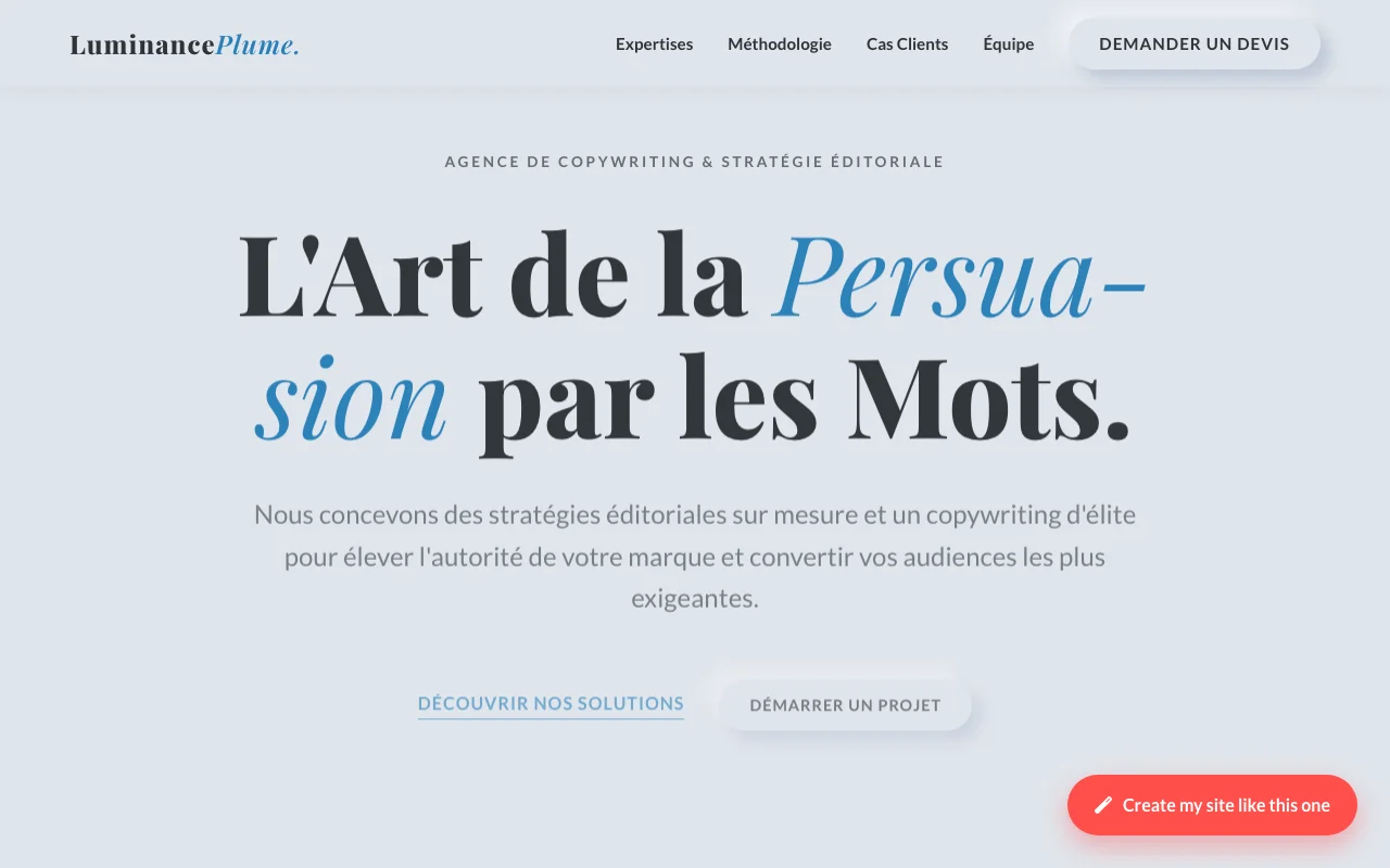 Business site — Editorial