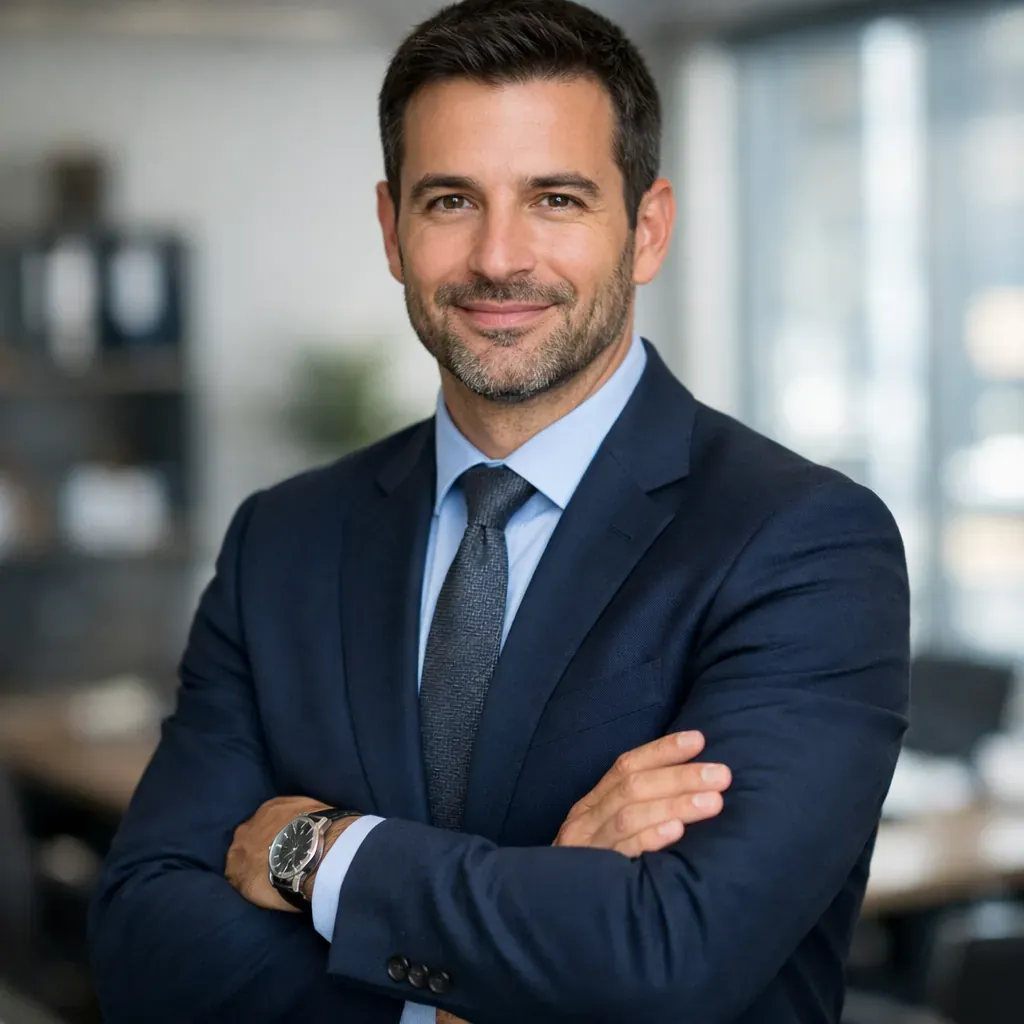 Portrait de consultant professionnel
