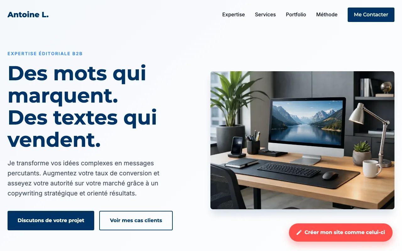 Freelance services — Corporate