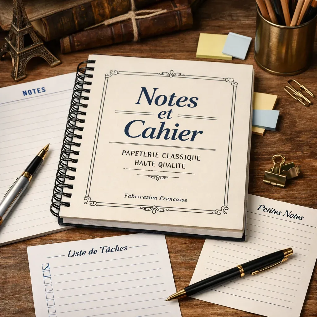 Notes et cahier
