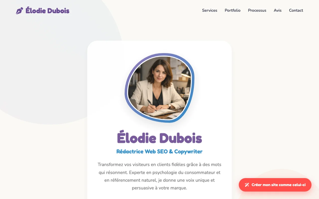 Freelance services — Warm